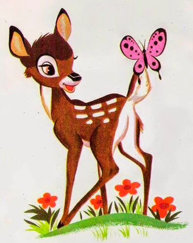 Bambi y la mariposa