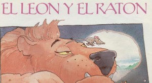 El león y el ratón